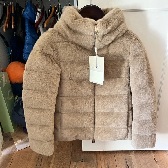 Herno Faux Fur Teddy Coat - Picture 1 of 6